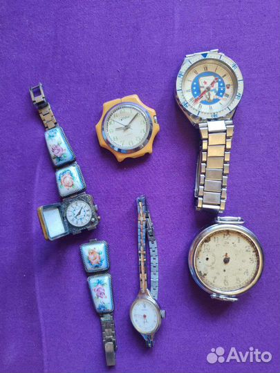 Вещи СССР. Часы, наборы, машинки, серьги