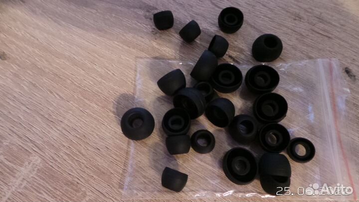 Сменные вкладыши для наушников 10шт