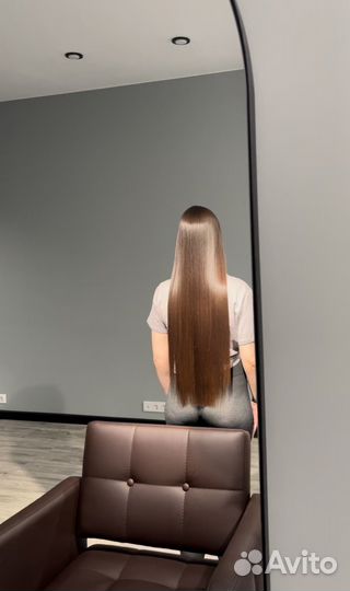 Кератиновое выпрямление волос