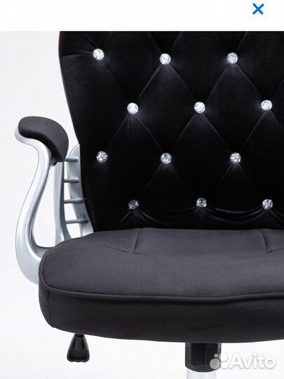 Компьютерное кресло новое ткань велюр