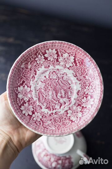 Бульонница англия staffordshire винтаж