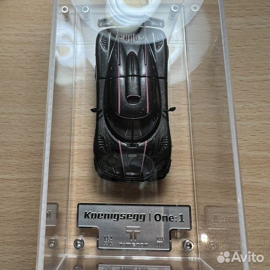 Koenigsegg One :1 carbon 1:64