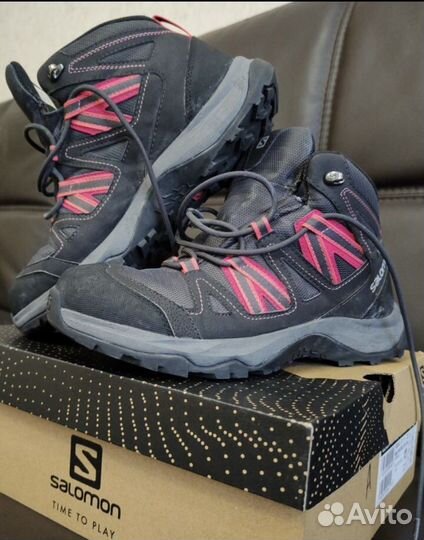 Трекинговые ботинки salomon 38-39