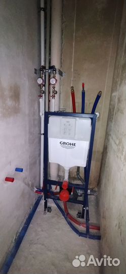 Монтаж обслуживание водоснабжения отопления насосы