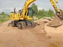 Колёсный экскаватор Komatsu PW160ES-7, 2004