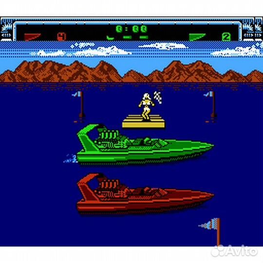 Eliminator Boat Duel 8-bit, английская версия