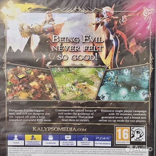 Dungeons 3 PS4 (новый)