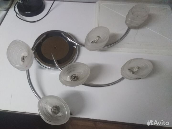 Люстра и лампа СССР