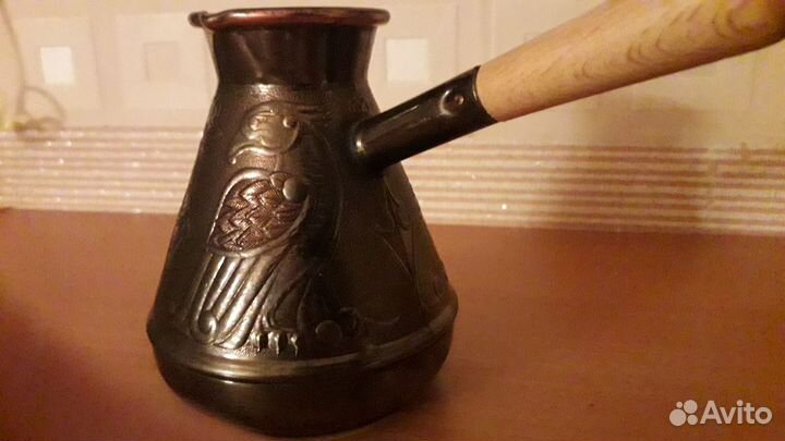 Турка для кофе медная 