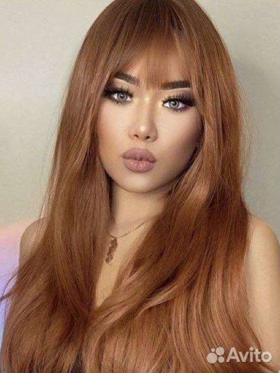 Парик блонд /шатен/ рыжий /красный