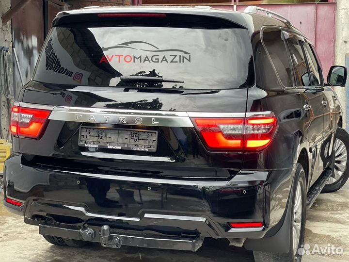 Переделка ниссан патрола y62 в рестайлинг