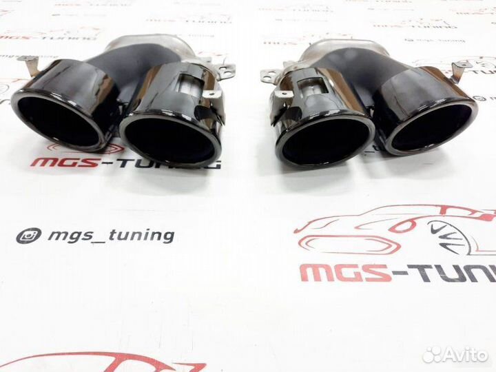 Насадки на Mercedes стиль A45 AMG v177 black