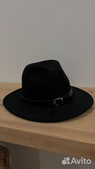 Шляпа женская черная