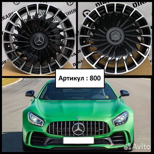 Комплект колес на mercedes-benz AMG GT R21 5/112
