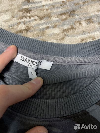 Свитшот balmain paris оригинал