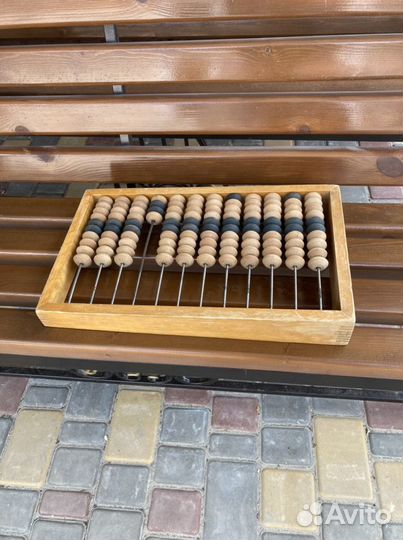 Счеты деревянные