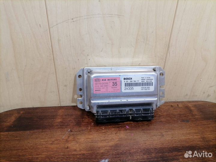 Блок эбу Kia Spectra