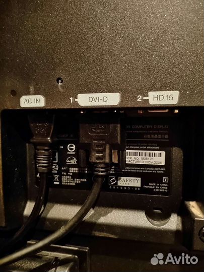 Монитор для компьютера sony