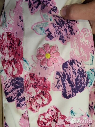 Зимний комбинезон для девочки huppa 98