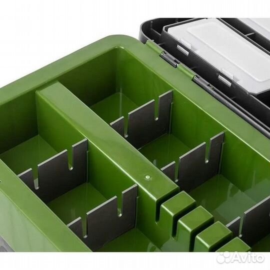 Ящик рыболовный зимний Zander хаки Helios