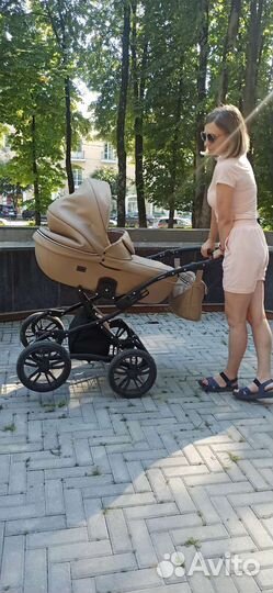 Детская коляска универсальная 2в 1 Indigo