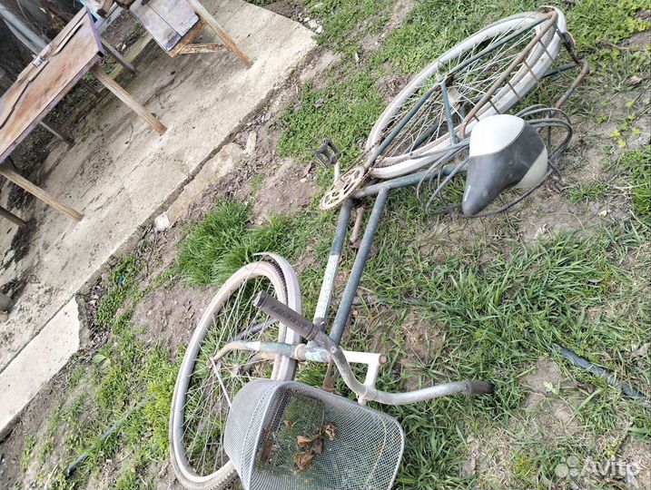 Велосипед без рамы