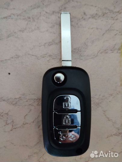 Ключ зажигания на Весту, с чипом