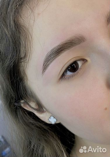 Окрашивание бровей, долговременная укладка