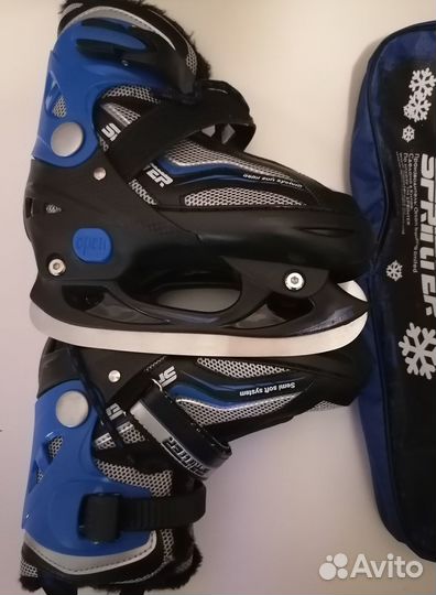 Коньки трансформеры раздвижные
