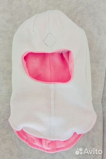 Шапка шлем для девочки 52 54