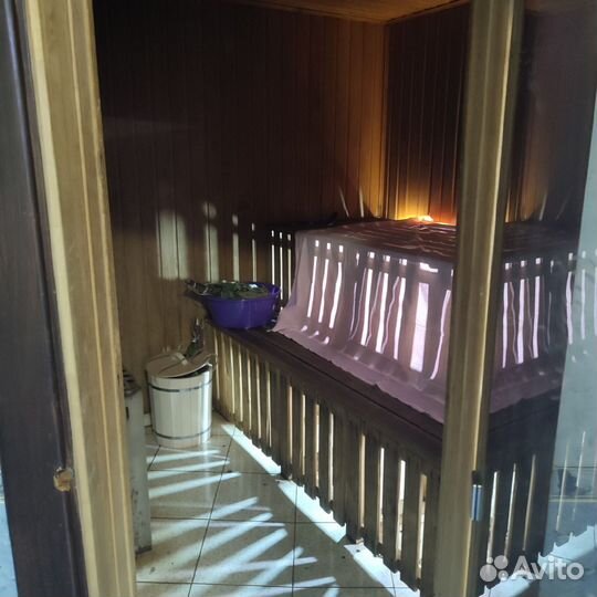 Баня сауна с бассейном