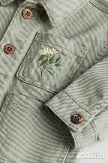 Джинсовая куртка h&m 86р новая