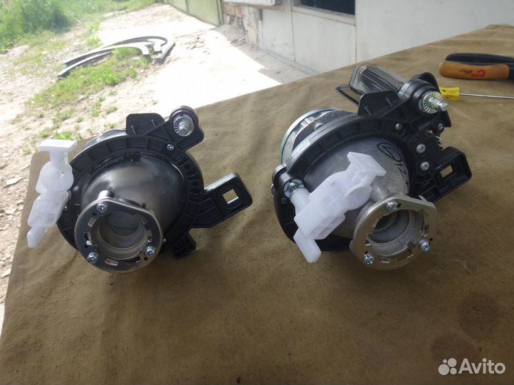 Киа Сид Линза фары Левой Ceed 12-15, 15-18