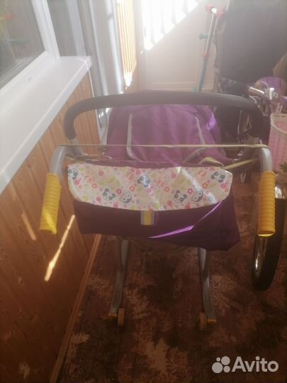 Детские санки коляска ника