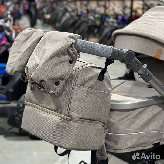 Коляска 2 в 1 (стильная новика )