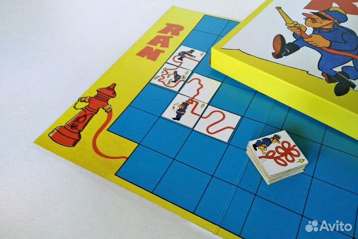 RAN Пожарные Игра из гдр. Переиздание 2019 года