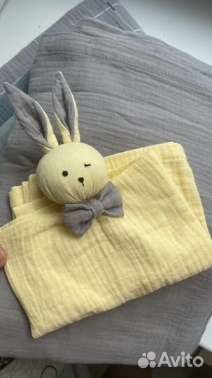 Большая пелёнка из муслина 120*100см