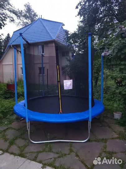 Батут с сеткой