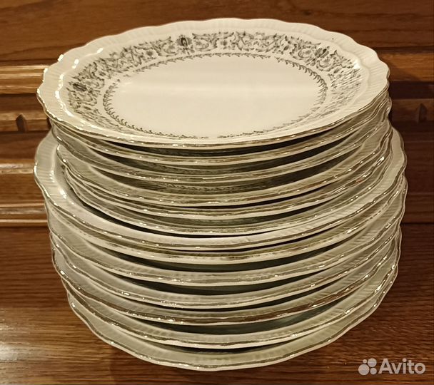 Тарелки китайский фарфор (набор)
