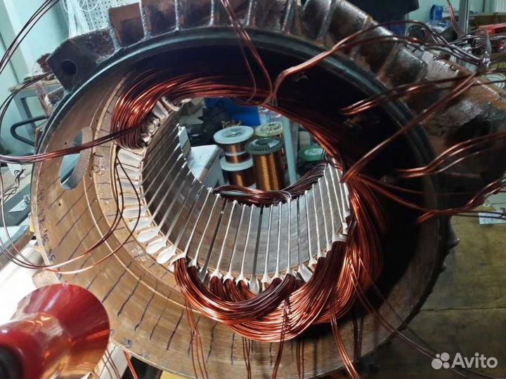Ремонт электродвигателей Перемотка моторов