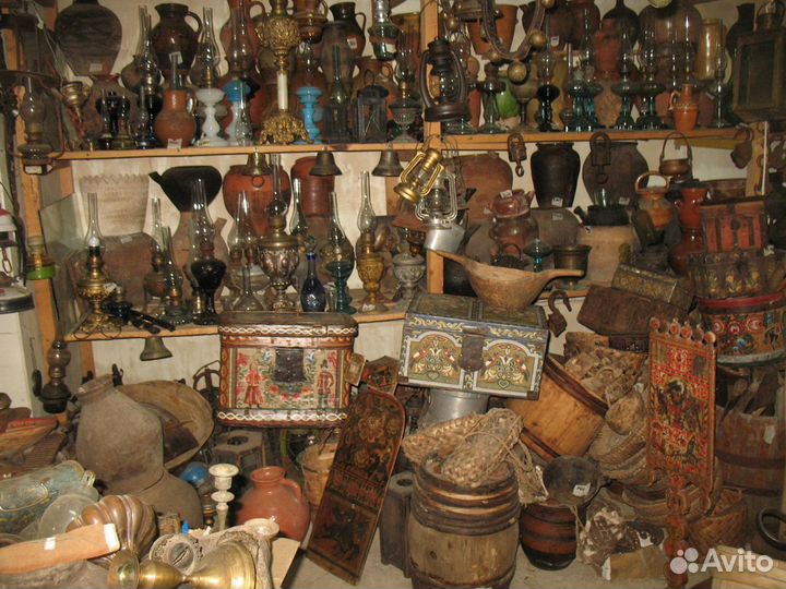 Старинные предметы русского быта в музей ресторан