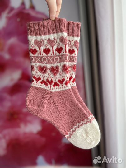 Носки вязаные ручной работы