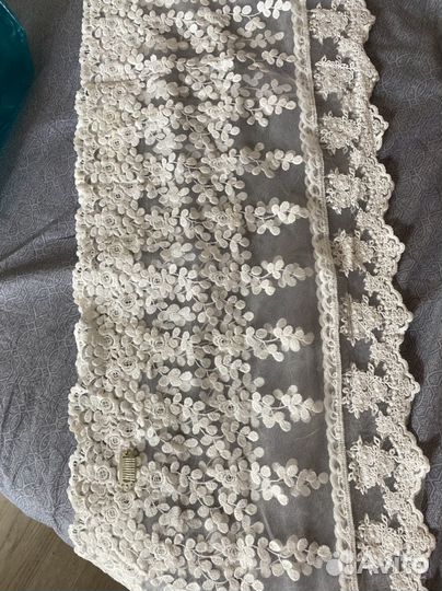 Платок в церковь на крестины венчание