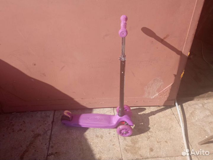 Велосипед и самокат