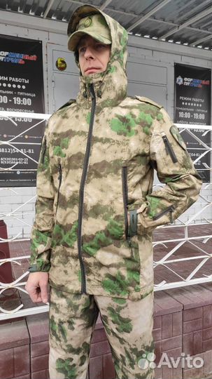 Костюм демисезонный зеленых мох