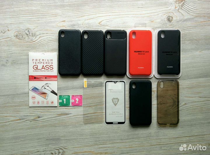 На Honor 8s / Huawei Y5 2019 стекло чехол поклейка