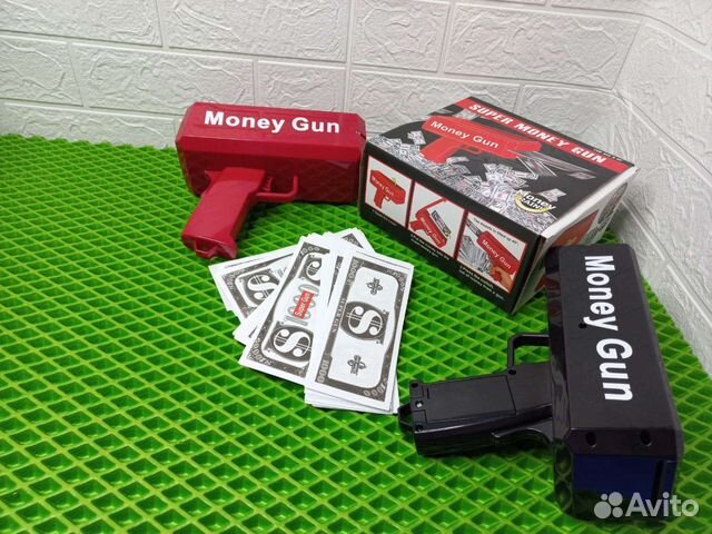 Денежный пистолет (бабломет, деньгомет) Money Gun