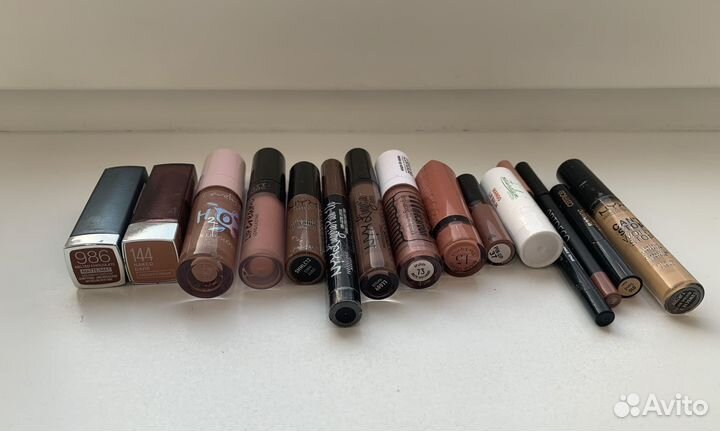 Набор для губ. марки Никс, Мейбеллин, Буржуа и др