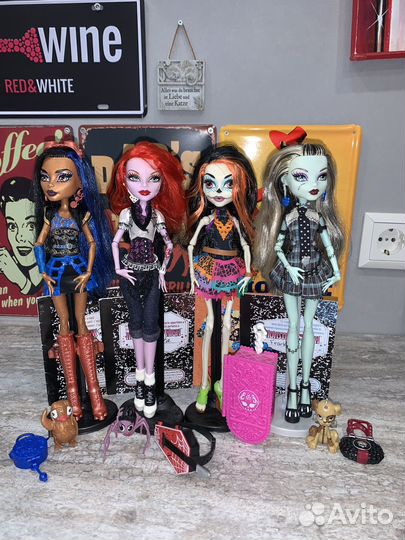 Базовые куклы монстр хай