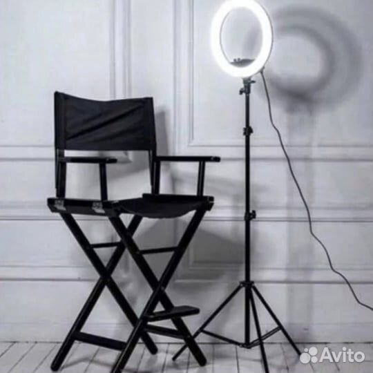Кольцевая лампа 27 см со штативом